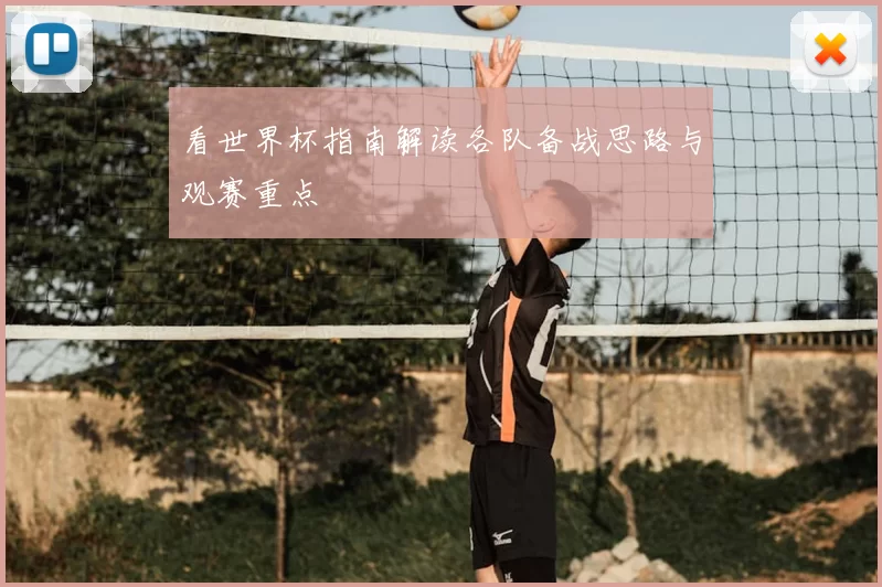 看世界杯指南解读各队备战思路与观赛重点