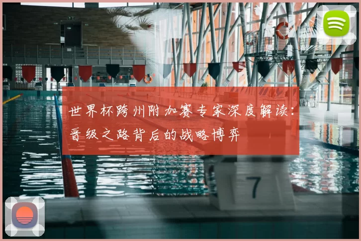 世界杯跨州附加赛专家深度解读:晋级之路背后的战略博弈