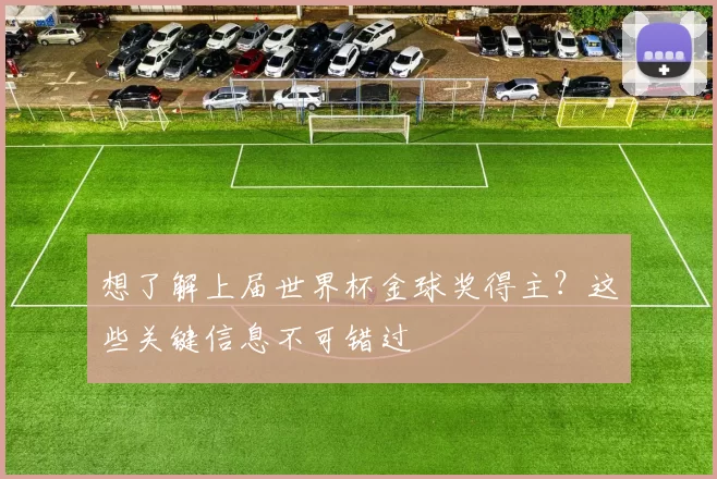 想了解上届世界杯金球奖得主?这些关键信息不可错过
